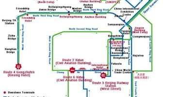 Карту автобусних Шеньчжені 