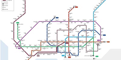 Метро Шеньчженя карті