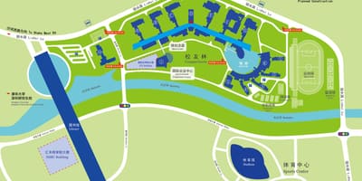 Карта Шеньчженьського університету 