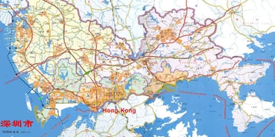 Карта Шеньчжень EMS в Китаї